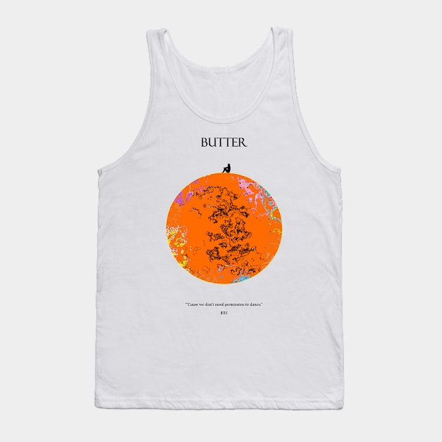 BUTTER Moon Dark Tank Top by ZoeDesmedt